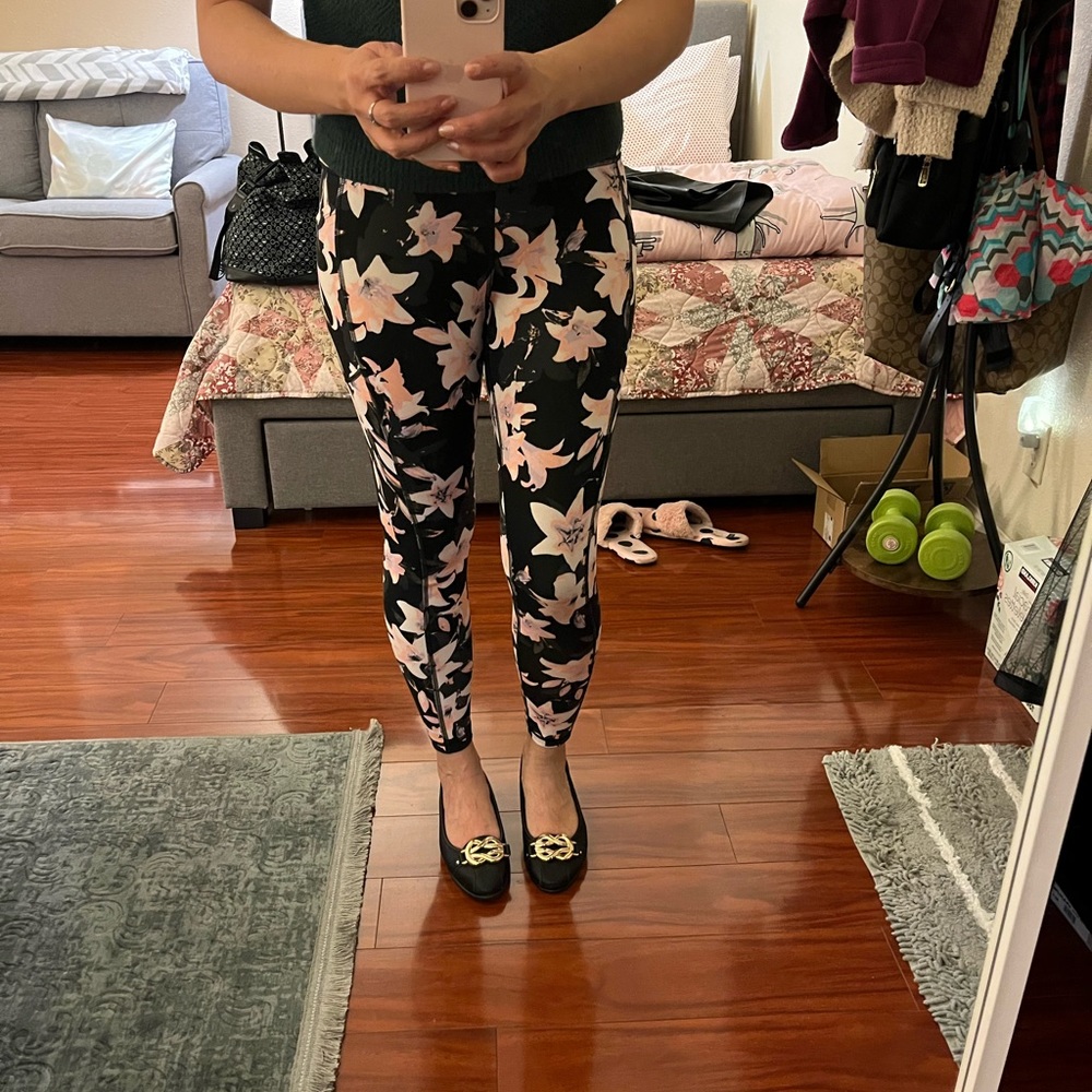Floral leggings